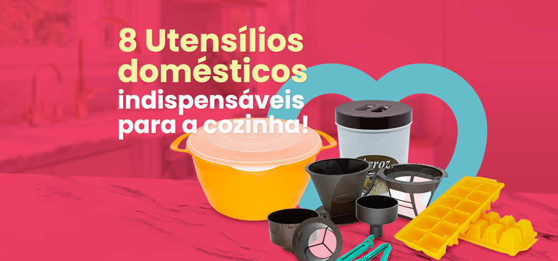utensilios-domesticos Confira 8 utensílios domésticos que são esquecidos na slistas de utilidades para cozinha.