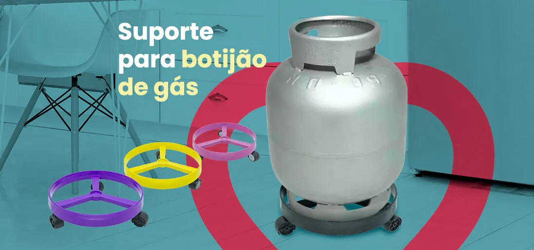 Tudo sobre suporte para botijão de gás.