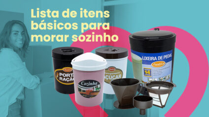 Vai morar sozinho? Veja os itens básicos para comprar!